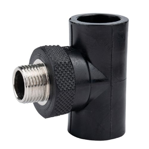 鑫亨达(xinhengda) pe外丝三通外牙三通pe水管管件接头配件 pe 63 2寸