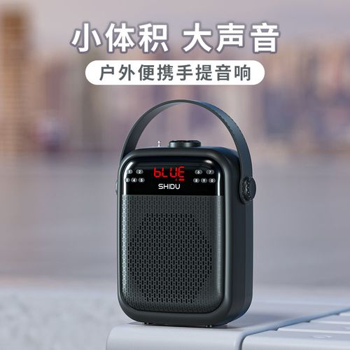 十度h6户外小音响便携式老人广场舞小音箱晨练播放器手机收款码