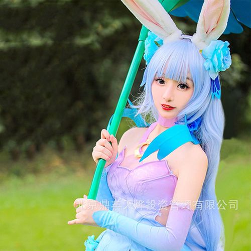 王者荣耀公孙离新皮肤花间舞cosplay服装女御姐范假发