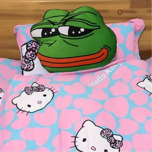 七夕青蛙孤寡蛤蟆悲伤蛙公仔玩偶周边稀奇古怪小东西玩意沙雕礼物