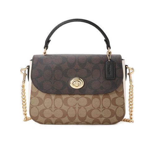 coach/蔻驰女包21新款marlie系列女士邮差包杨紫同款时尚经典手提