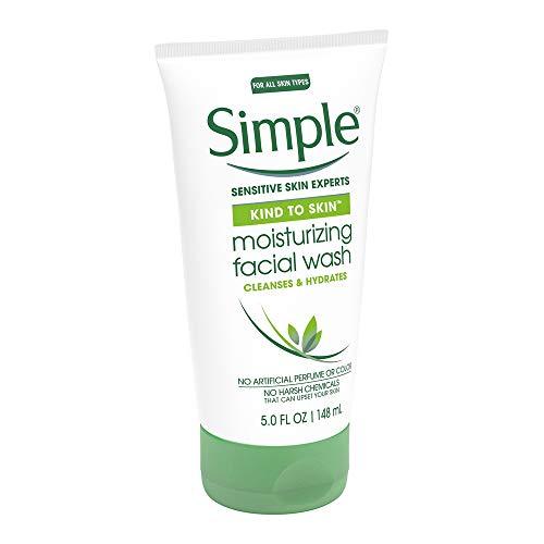 simple moisturizing facial wash  5 ounce (4 count)简单保湿洗