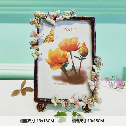 欧式创意相框6寸7寸8寸10寸12寸a4洗照片加相架北欧轻奢摆台 pf12015