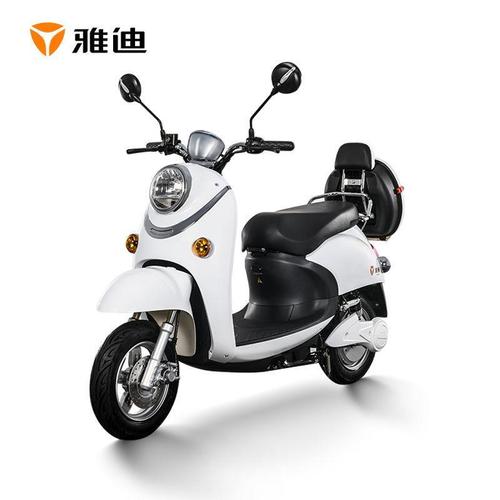 雅迪电动车摩托车电瓶车电摩长续航60v小龟王米彩二代