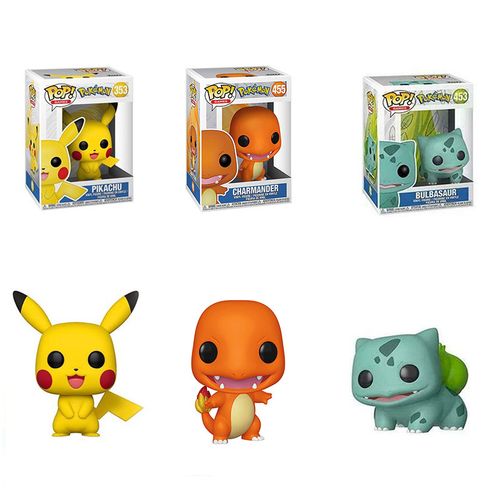 funko pop宠物小精灵宝可梦口袋妖怪皮卡丘手办模型动漫玩具摆件