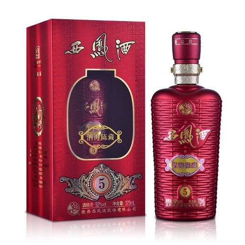 【老酒特卖】52度 西凤酒酒海陈藏(5)375ml(2018年)
