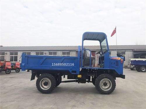 建筑爬坡自d卸车工程农用车鲁浩四驱翻斗车四不像小型柴油大马力