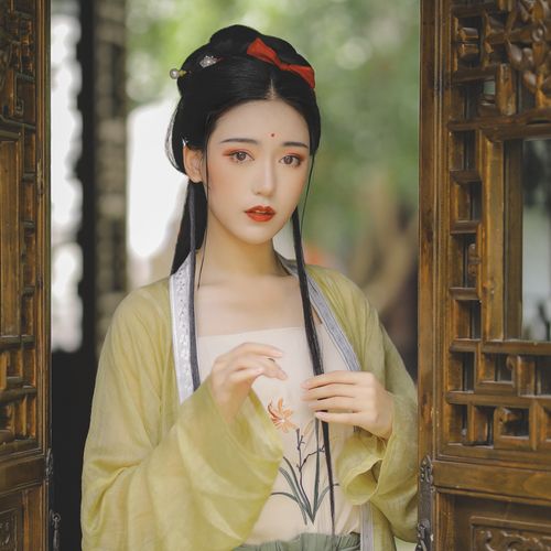 汀兰颂原创忘忧宋制汉服女三件套褙子宋袴绣花汉元素日常古风全套