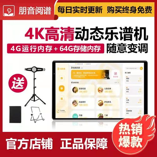朋音动态读谱机d10  t50 15寸动态读谱机伴奏朋音动态阅谱d40谱器