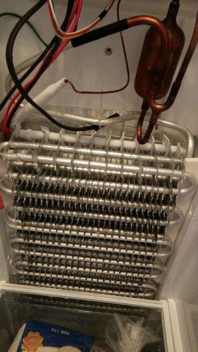 适用于博世西门子冰箱内部配件翅片蒸发器化霜感温头过热保护器