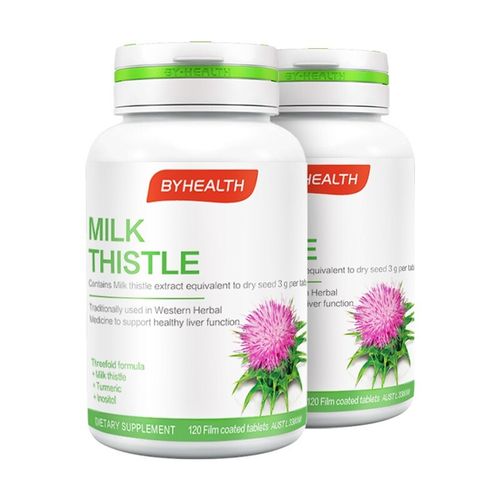 汤臣倍健by-health奶蓟草护肝片120粒 水飞蓟姜黄素加班熬夜烟酒人士