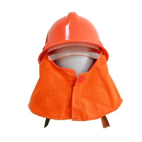 定制适用消防头盔 02款仿韩式消防头盔97抢险救援头盔 防砸防护安全帽