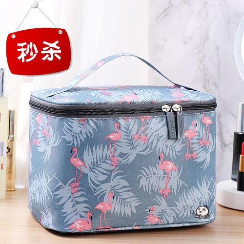 简约北欧风大容量加厚化妆品收纳包大号妆品袋收纳袋盒便捷式收t