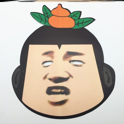 抖音吴彦祖同款面具明星头套恶搞o滑稽搞笑结婚新娘游戏假脸男女
