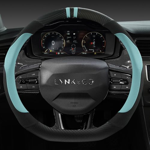 适用领克方向盘套领克01 02 03 03  05 09 06新能源汽车真皮把套