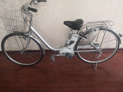 日本进口二手松下助力变速自行车成人青少年铝合金内三速锂电池