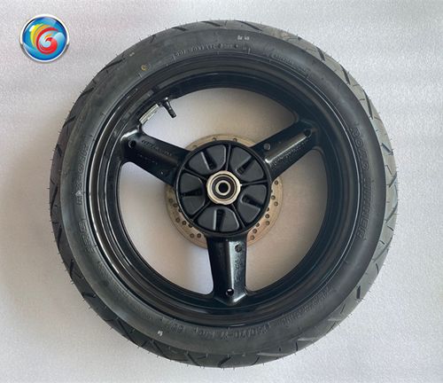 适用铃木gw250骊驰gw25s/f摩托车后钢圈轮毂车胎外胎轮胎后轮总成