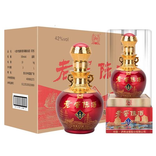 泸州老窖 老窖陈酒 珍藏版 42度白酒 500ml*6 整箱装
