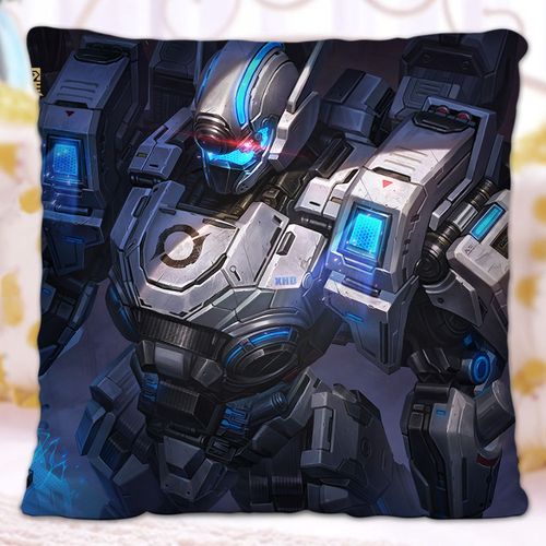 【送枕芯】王者荣耀夏侯惇英雄无限飓风号皮肤抱枕双面学生定制