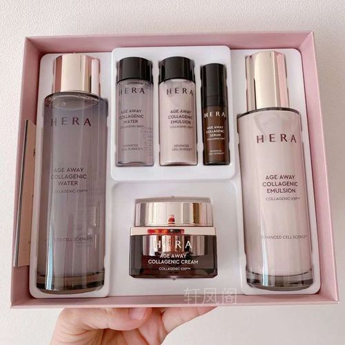 hera赫拉青春永驻胶原蛋白水乳面霜三件套套盒韩国化妆品专柜代购