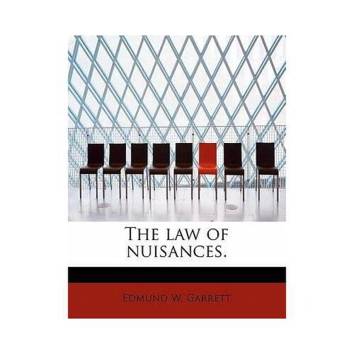 【预订】the law of nuisances.