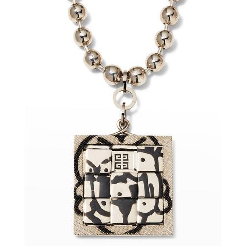 纪梵希givenchy项链|x chito men"s dog puzzle tag-effect pendant
