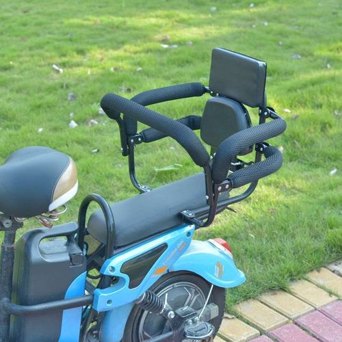 电动车电瓶车后置安全围栏t儿童小孩学生全围后座扶手坐椅座护椅