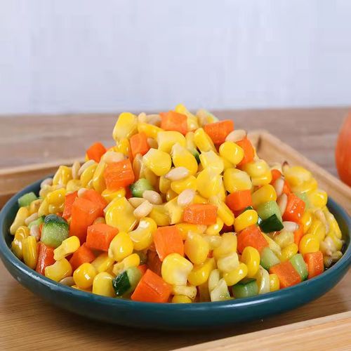 松仁玉米甜玉米粒半成品家用饭店超市新鲜速冻轻食低脂糖低价包邮