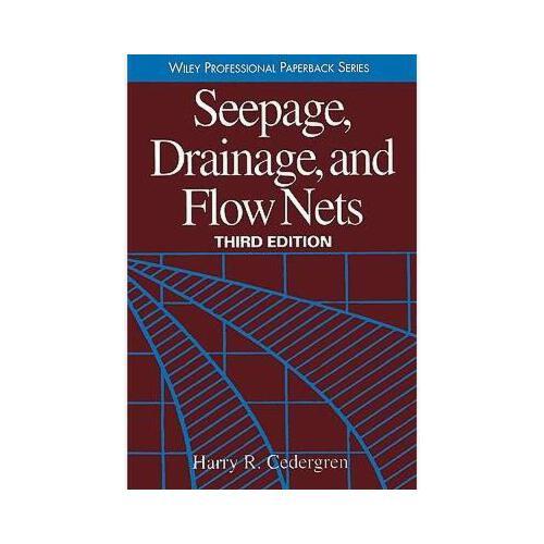 【预订】seepage, drainage, and flow nets, 3rd edition