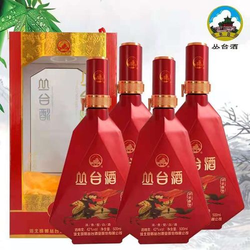 丛台酒 42度 胡服骑射浓香型白酒500ml*4整箱 邯郸丛台酒