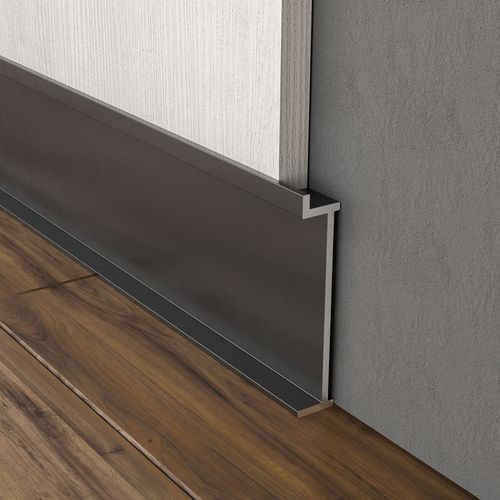 铝合金踢脚线嵌入式暗装地脚线隐藏式5公分u金属不锈钢瓷砖铜条色