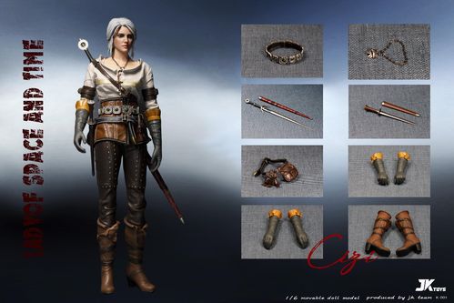 jktoys 1/6 时空之女 希里 ciri k-001 头雕重置 现货
