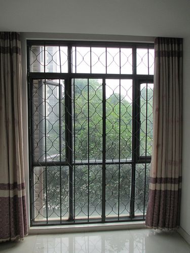 新型内置式活动防盗窗 折叠式防盗窗 推拉式防盗窗 无锡上门安装