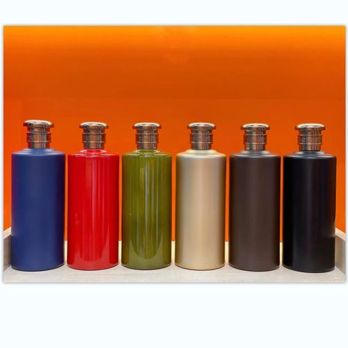 烧坊酒瓶玻璃高端酒瓶白酒瓶黄酒瓶喷漆瓶1斤装