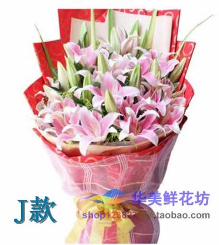 玫瑰百合探望病人山东聊城市茌平县东阿县冠县鲜花同城速递订花店