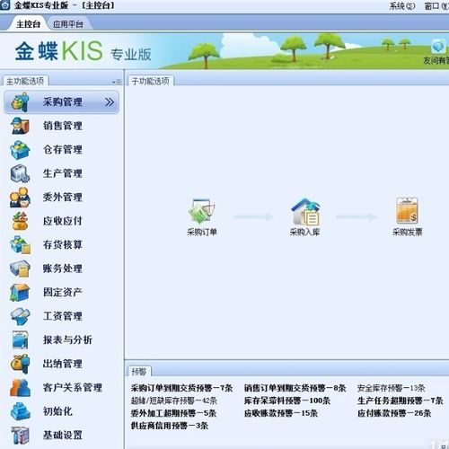 金蝶kis专业版 财务软件,进销存,生产,仓库管理  支持远程安装