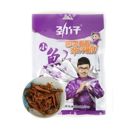 劲仔卤香小鱼110克/袋