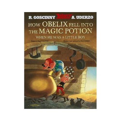 【预订】how obelix fell into the magic potion when he was a