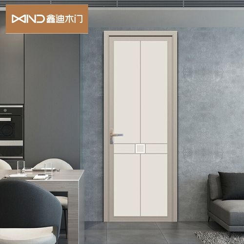 鑫迪木门 钛镁合金套装室内门 玻璃门定制厨房门 卫生间门厕所门 p507
