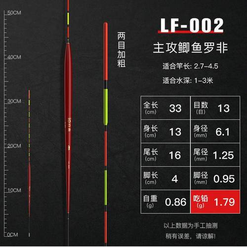 武汉天元邓刚黑坑罗非漂专用轻口鲫鱼漂高灵敏罗飞底