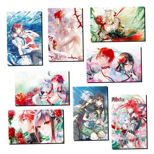 勇者是女孩 漫画 海报 a4/a3 5寸6寸照片 周边校园饭卡贴公交