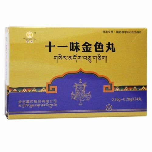金诃 十一味金色丸 0.26g-0.