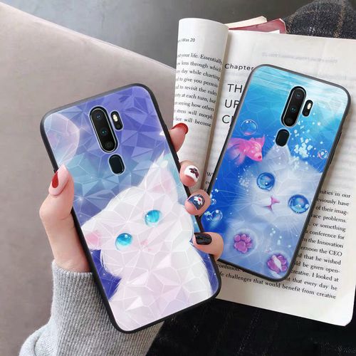 oppoa9x菱形手机壳a11x女款创意喵咪oppoa9/k3保护套a5个性钻石纹【5