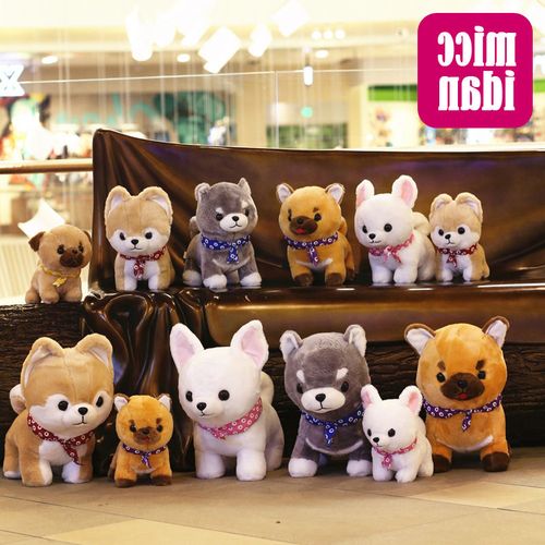 品质柴犬公仔玩偶小狗狗仿真狗毛绒玩具哈士奇布娃娃女生日礼物