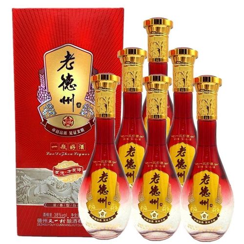 山东白酒老德州酒38度浓香型白酒500毫升一瓶老德州一壶好酒