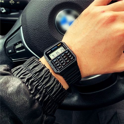 casio绝命毒师石英表时尚学生表电子手表男表ca-53w-1/53wf-1b/8b