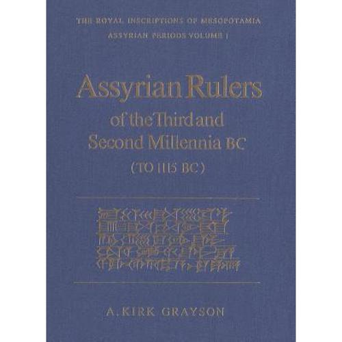 预订 assyrian rulers of the third and sec. [9780802026057]