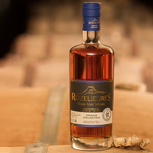 威士忌蓝牌法国单一麦芽威士忌酒700ml礼盒原瓶进口洋酒火山泉水 法国