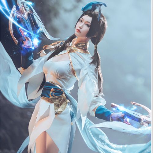 东游记 王者荣耀cos虞姬云霓雀翎cosplay女装