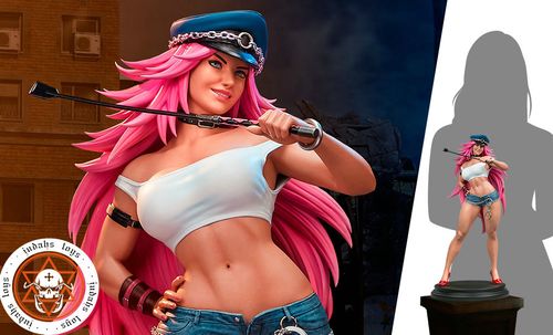 sideshow x pcs 1/4 街头霸王 poisond毒妖 雕像 910822 接单